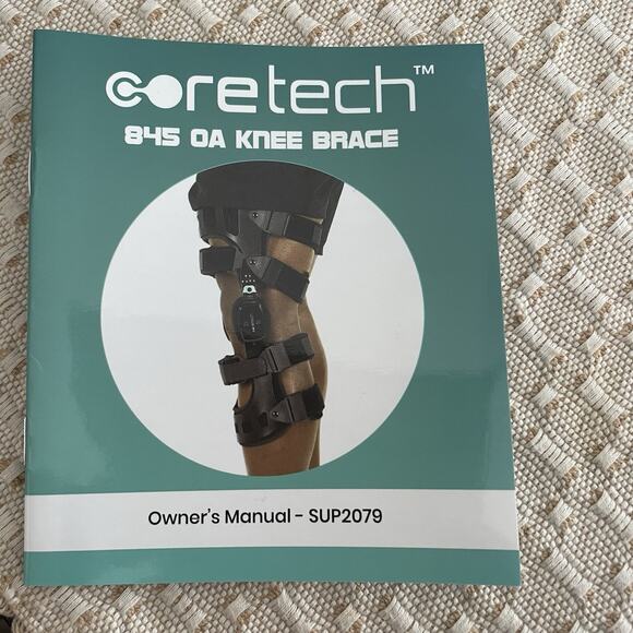 Coretech Hinged OA Knee Brace Right Size Medium New! Fast Shipping - Picture 1 of 3